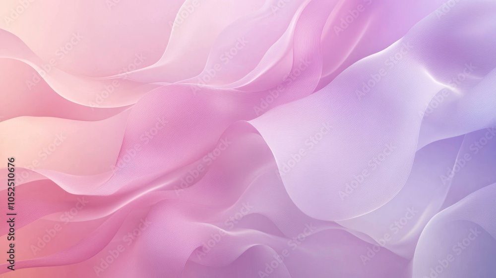Aufkleber ethereal flow a dreamy abstract background of soft pastels and fluid shapes for creative design proj