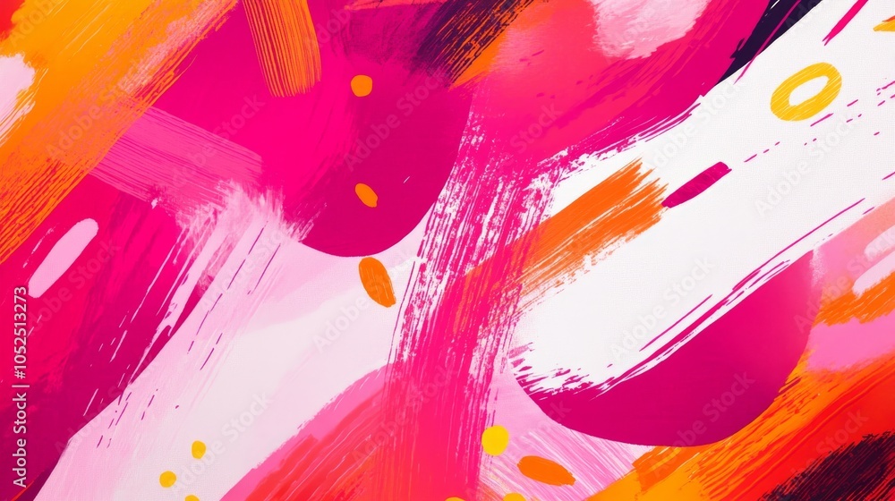 Poster vibrant abstract patterns in bold colors an exploration of modern artistic expression