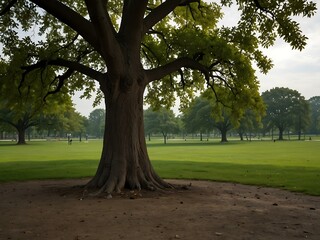 Tree in the park.