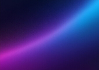 Dark purple blue black abstract grainy background, glowing vibrant color gradient