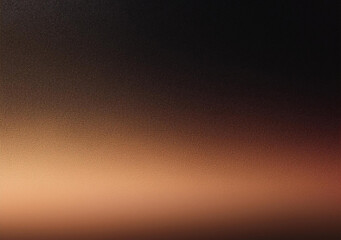 Beige brown black grainy gradient background dark noise texture banner header poster design copy space