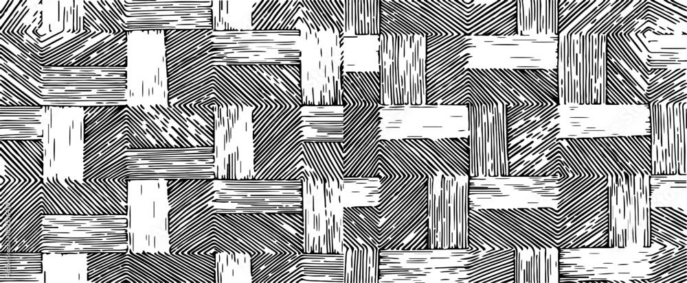 Poster monochrome texture composed of irregular graphic elements. distressed uneven grunge background. abst