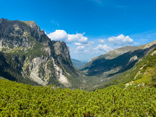 Fototapeta premium High Tatras, Bielovodska dolina, Slovakia