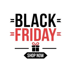 Black And Red Modern Black Friday Instagram Post and any social media post