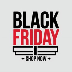 Black And Red Modern Black Friday Instagram Post and any social media post