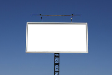 Customizable advertising space for businesses. Blank billboard background ready for your message. Promote your brand with eye-catching designs on banners and billboards to reach your target audience.