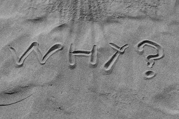 inscription on the sand