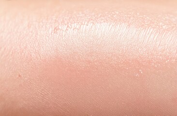 Fototapeta premium Close-up of healthy human skin with natural texture and fine lines