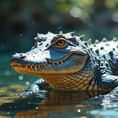 Fototapeta premium Krokodil Portrait