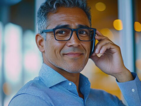 Business Professional on Phone