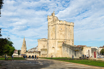 The old port at La Rochelle, Nouvelle Aquitaine, France