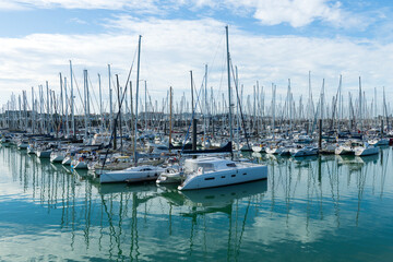 The marina at La Rochelle, Nouvelle-Aquitaine, France
