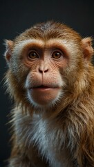 Obraz premium Monkey generated by AI.