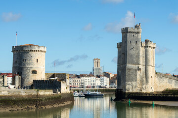 The old port at La Rochelle, Nouvelle Aquitaine, France