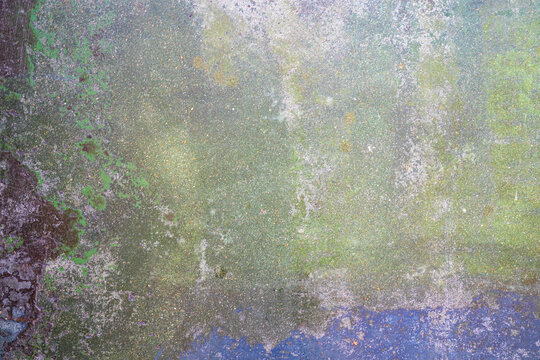 Painted colorful chippy backdrop 