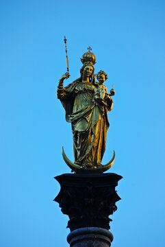 Celestial Guardian in Golden Hue