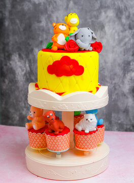 Cake for baby birthday