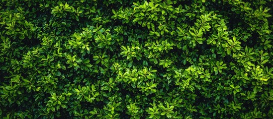 Fototapeta premium Wall Of Green Trees
