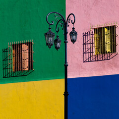 Caminito Street area. La Boca, Buenos Aires.