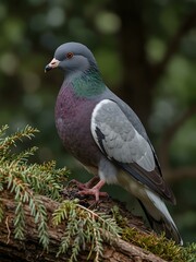 Obraz premium Wood pigeon (Columba palumbus).