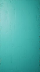 Obraz premium Vibrant teal concrete floor with subtle texture