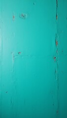 Obraz premium Vibrant teal concrete floor with subtle texture