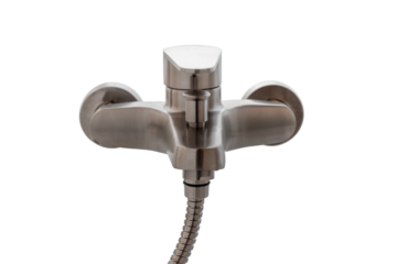 Shower faucet, bathroom mixer cold hot water faucet, material - stainless steel, cut out