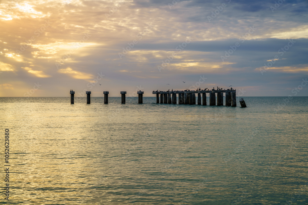 Wall mural Boca Grande sunset