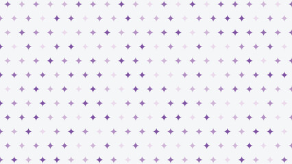 Purple stars pattern on a white background