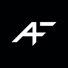 Letter AF logo icon design, af company, af modern, af luxury, af minimalist logo design