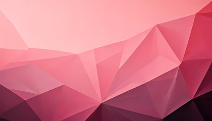 Fototapeta premium soft pastel pink background pairs low poly gradient banner visually