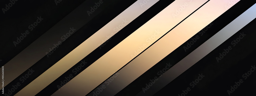 Poster Dynamic Tech Background With Sleek Gradient Lines Creating a Modern Abstract Design in Soft Hues