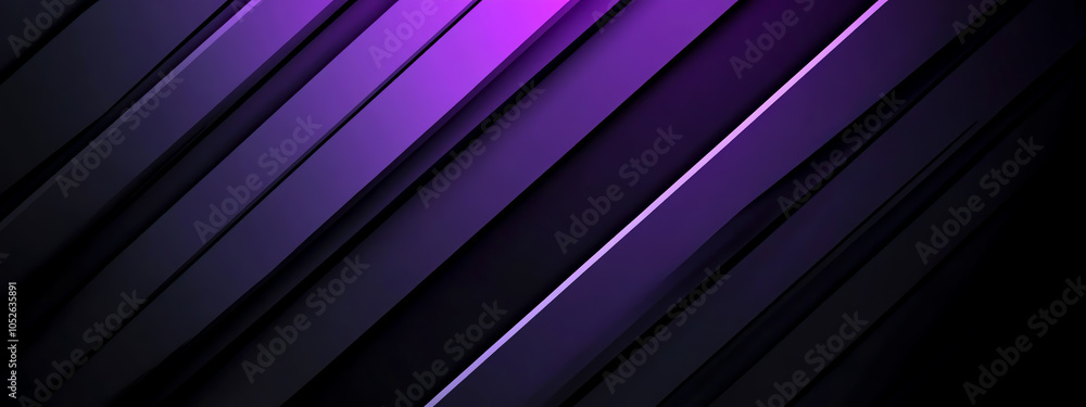 Poster dynamic tech background with vibrant purple gradients and sleek lines for modern digital designs