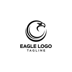 eagle logo design vector