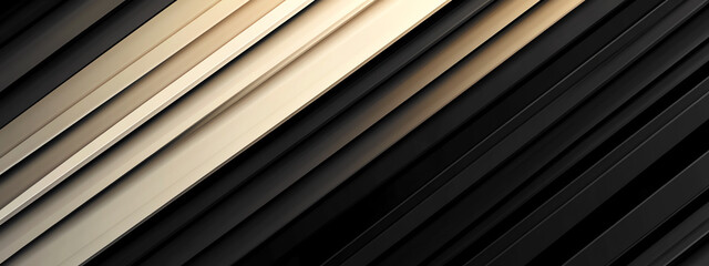 Dynamic Tech-Inspired Background With Sleek Lines and Gradients in Modern Black and Gold Tones