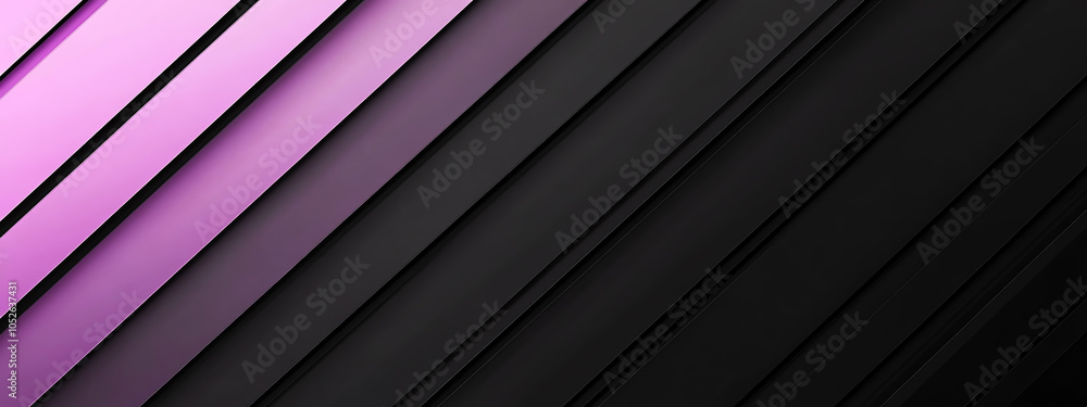 Poster stylish tech backdrop with sleek lines and gradients in purple and black tones
