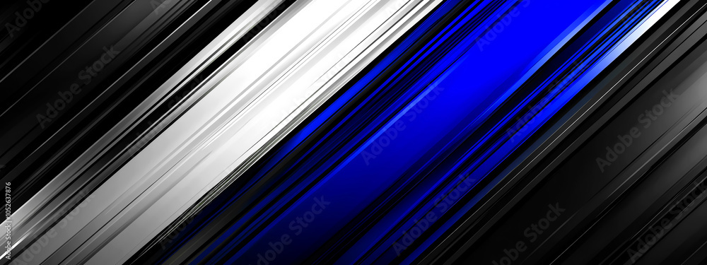 Aufkleber dynamic blue and black gradient lines create a tech-inspired background for innovative designs