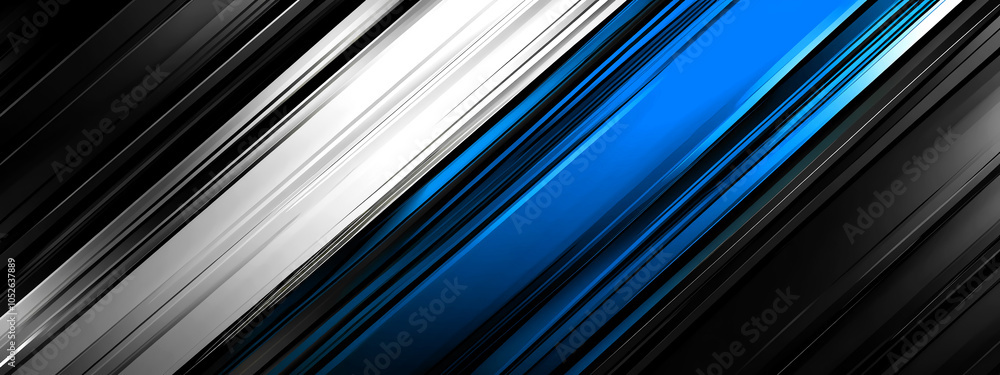 Poster dynamic tech-inspired gradient lines conveying modernity and innovation in a digital landscape