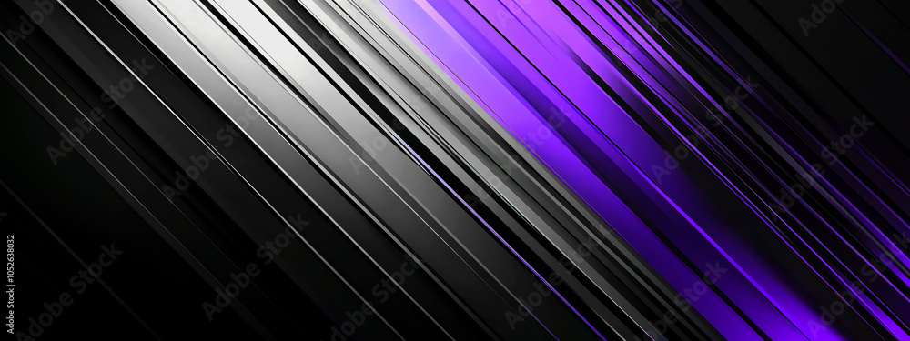 Aufkleber dynamic abstract layers with gradient transitions in a high-tech style against a dark backdrop