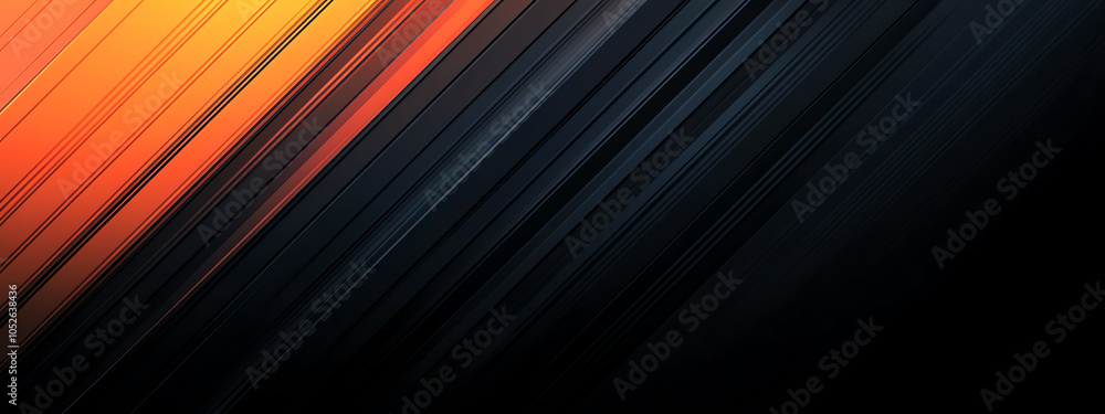 Aufkleber tech-inspired background with gradient lines for a dynamic digital atmosphere