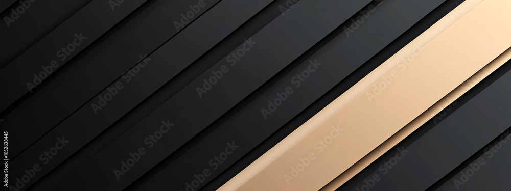 Poster artistic gradient lines creating dynamic tech-inspired patterns on a modern dark background