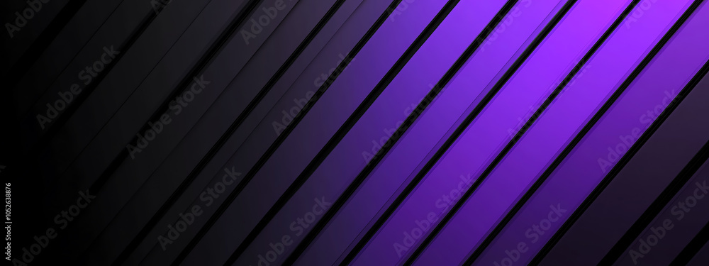Aufkleber dynamic purple and black tech lines create an eye-catching gradient in a futuristic backdrop