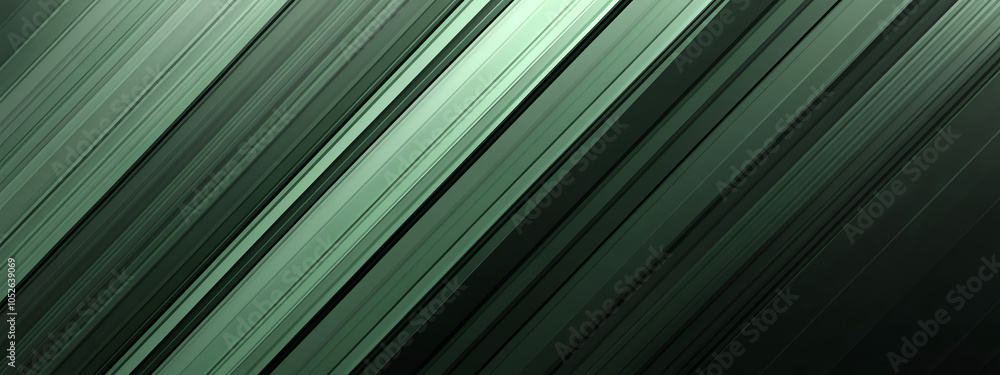 Poster dynamic green tech lines create a futuristic backdrop for digital innovation at night