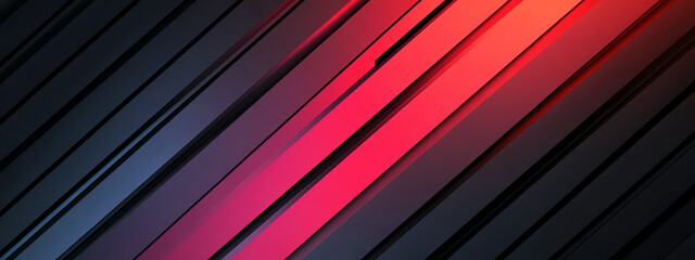 Obraz premium Vibrant Lines in Dynamic Gradients Create a Tech-Inspired Background for Innovative Designs
