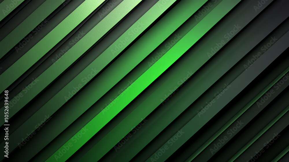 Aufkleber vibrant green gradients and tech background lines creating a modern abstract design