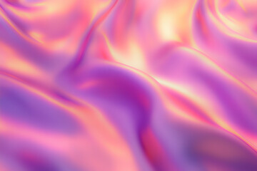 Obraz premium Elegant Abstract Pastel Fabric with Iridescent Texture