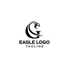 eagle logo design vector