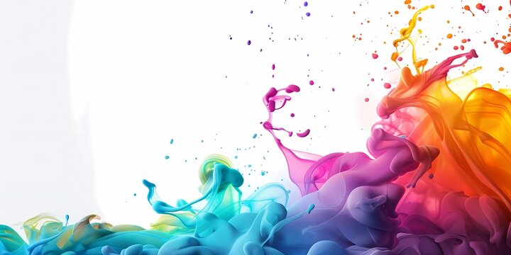 Dynamic Fluid Art Composition