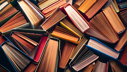 hardcover books displayed various book backgrounds publishing business marketing strategy