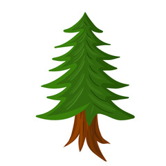 Obraz premium Isolated tree kids cartoon nature landscape